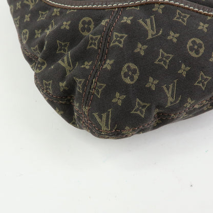 Louis Vuitton Manon Mini Lin, Brown, Canvas, Handbag