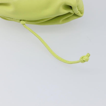 Bottega Veneta The Pouch Coin Purse Leather, Green, Leather, Clutch