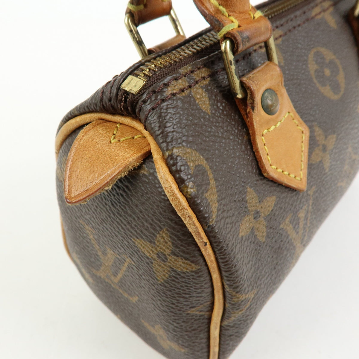 Louis Vuitton Speedy Mini HL Monogram Canvas, Brown, Canvas, Handbag