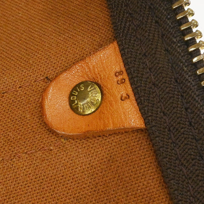Louis Vuitton Keepall Monogram, Brown, Canvas, Travel Bag