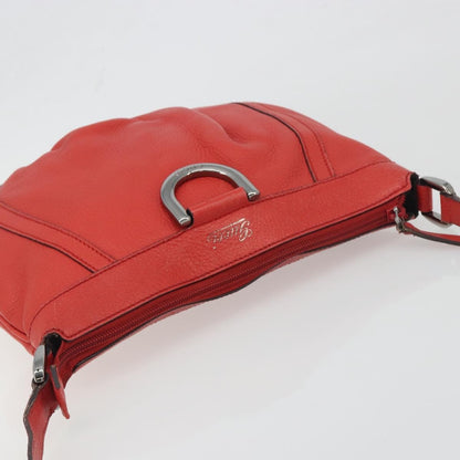 Gucci Abbey Leather, Red, Leather, Shoulder Bag