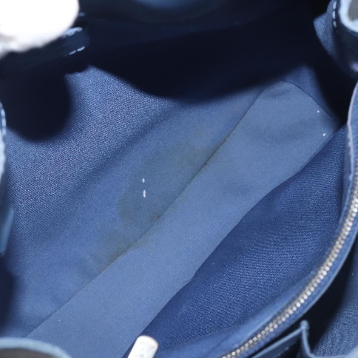 Louis Vuitton Mandara Epi Leather, Blue, Leather, Shoulder Bag