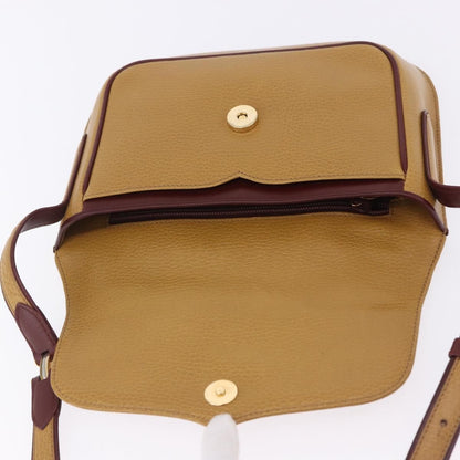 Cartier Must de Cartier Leather, Beige, Leather, Shoulder Bag
