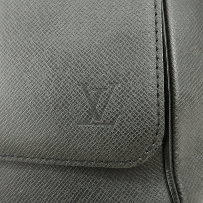 Louis Vuitton Roman Taiga Leather, Gray, Leather, Handbag