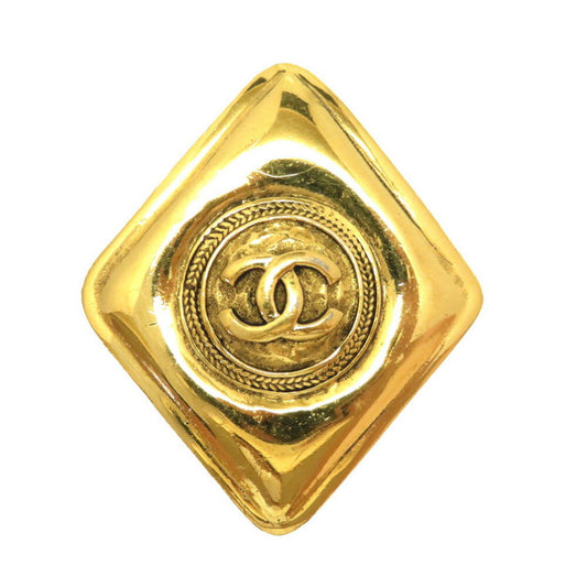 Chanel Coco Mark, Gold, Metal, brooch