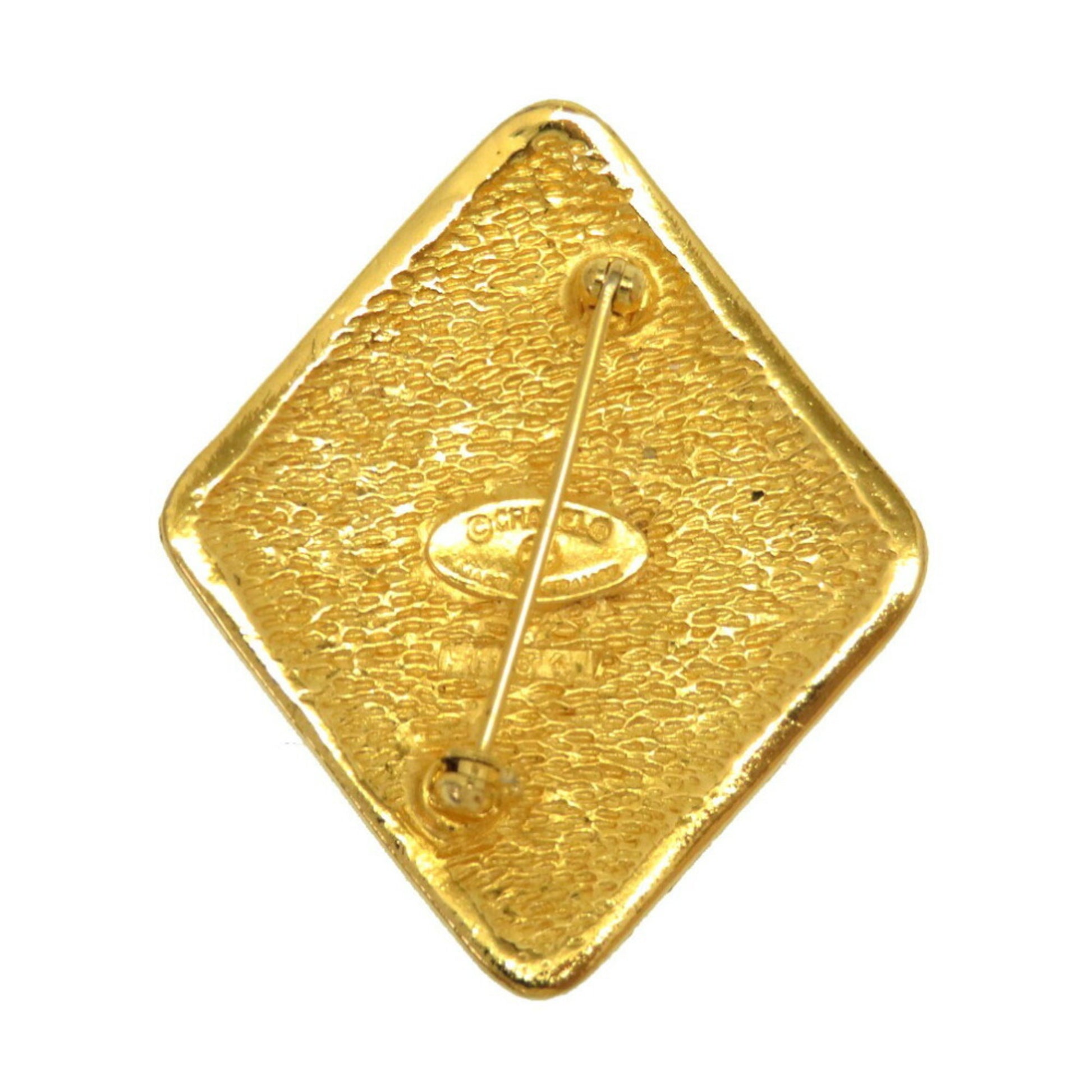 Chanel Coco Mark, Gold, Metal, brooch