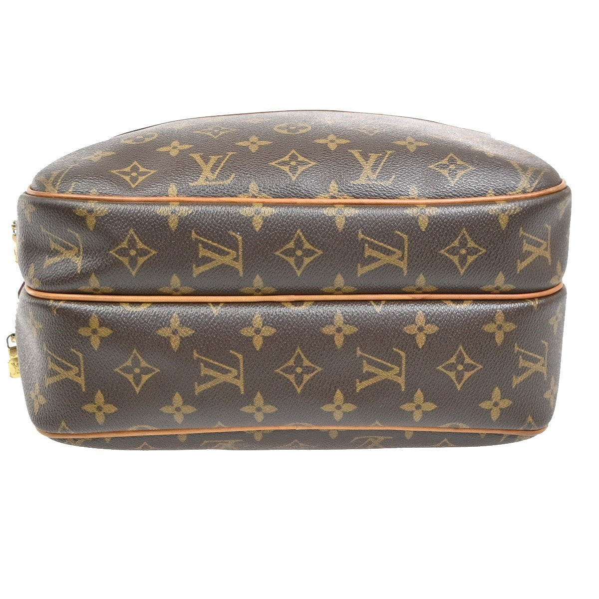 Louis Vuitton Reporter Monogram, Brown, Canvas, Shoulder Bag
