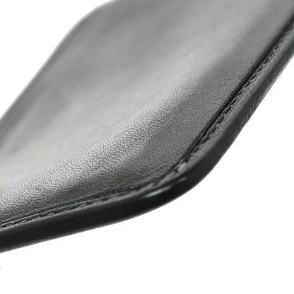 Chanel Cambon Card Holder Quilted Lambskin, Black, Leather, Card Holder