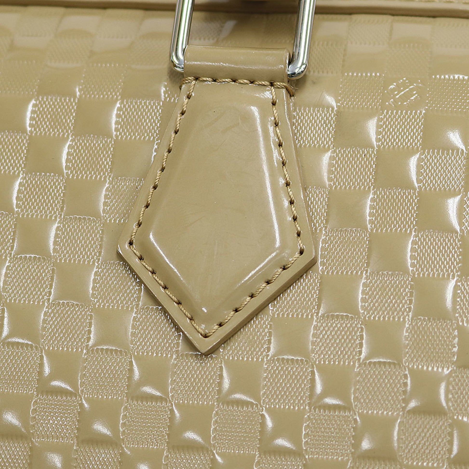Louis Vuitton Speedy, Beige, Leather, handbag