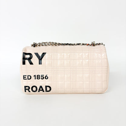 Burberry Lola Bum Quilted Lambskin, Pink, Calfskin, Handbag