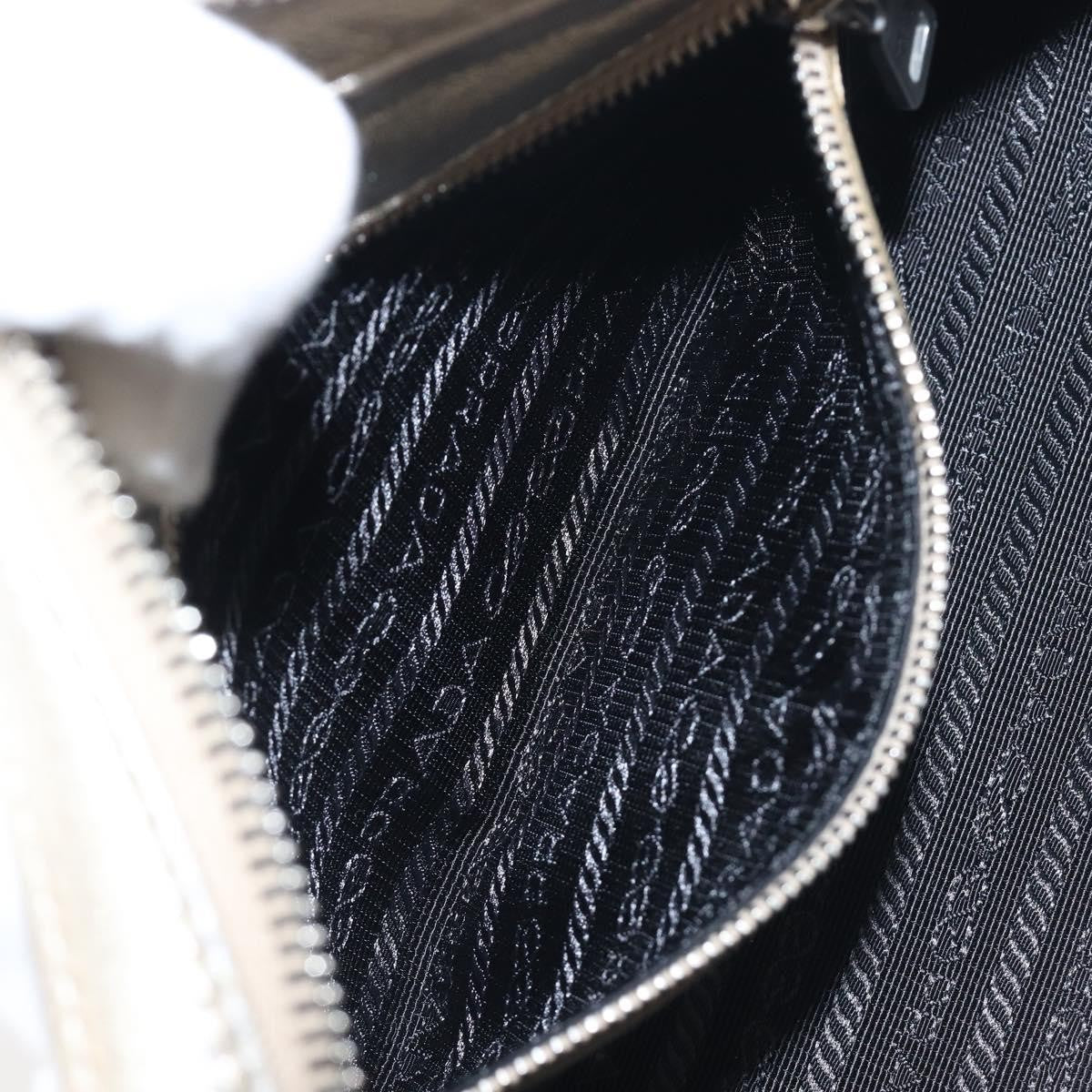 Prada Camera Diagramme Quilted Leather, Metallic, Leather, Shoulder Bag