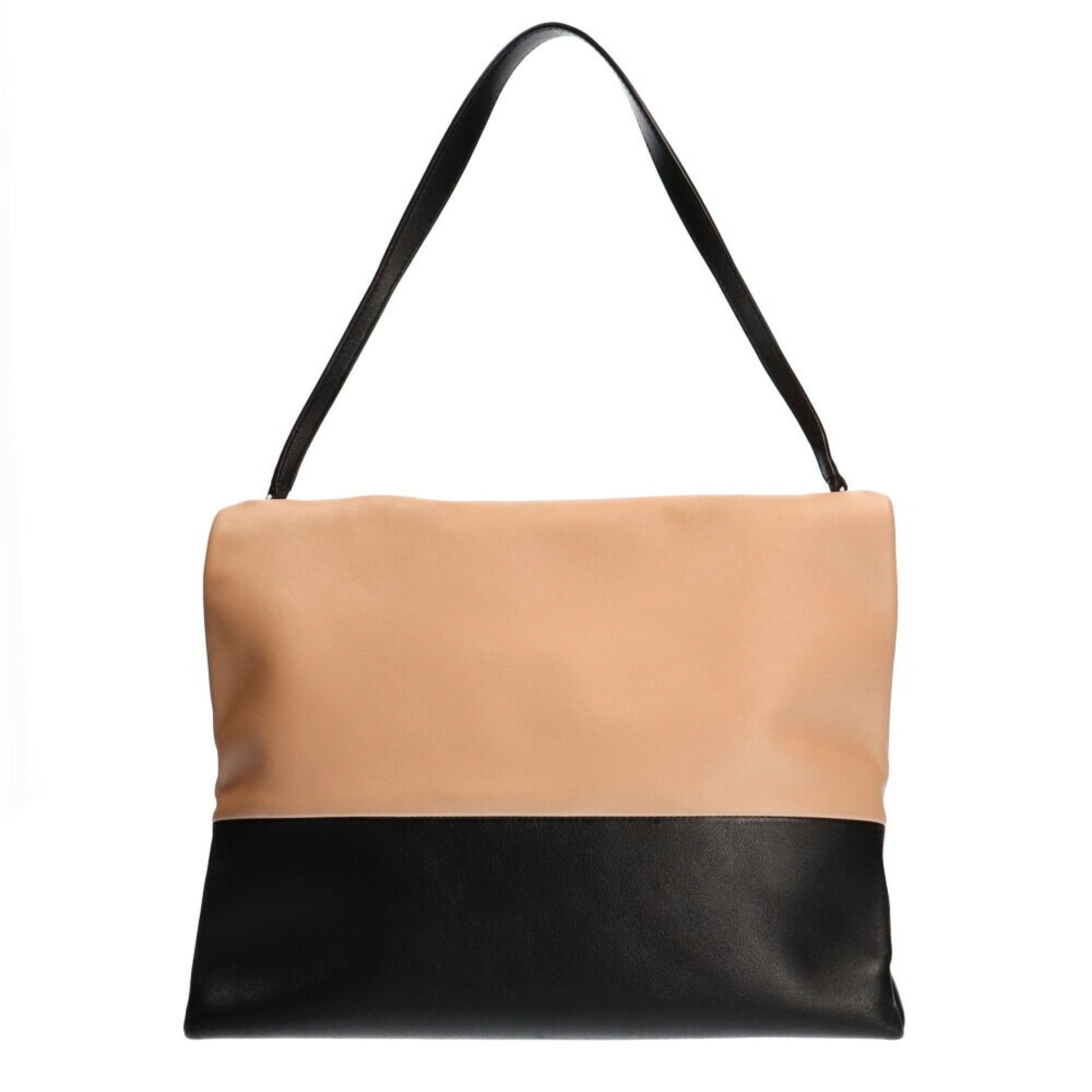 Céline All soft, Beige, Leather, shoulder