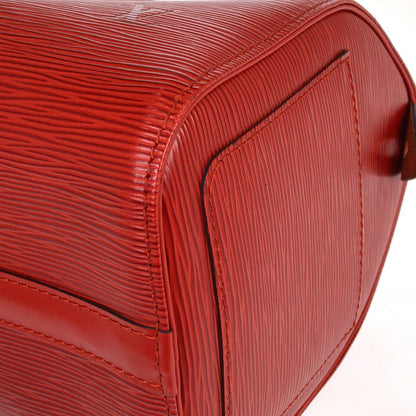 Louis Vuitton Speedy Epi Leather, Red, Leather, Handbag