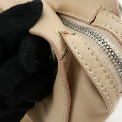 Celine Bittersweet Leather, Beige, Leather, Handbag