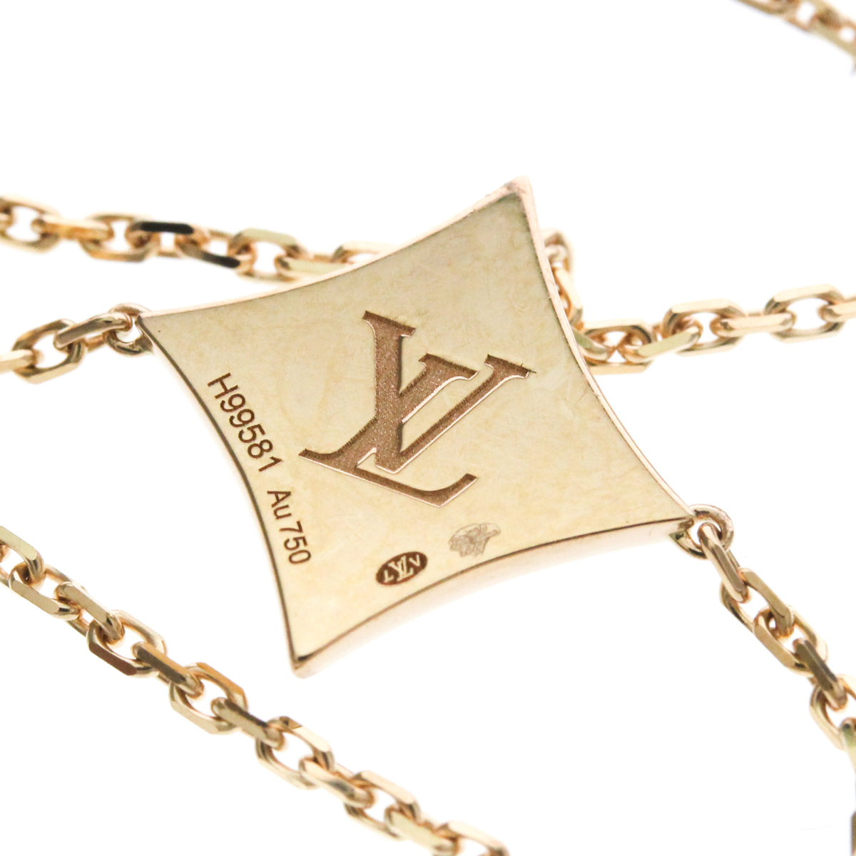 Louis Vuitton Color Blossom BB Star 18K Rose Gold with Mother of Pearl and Diamond, Gold, Pink Gold, Bracelet