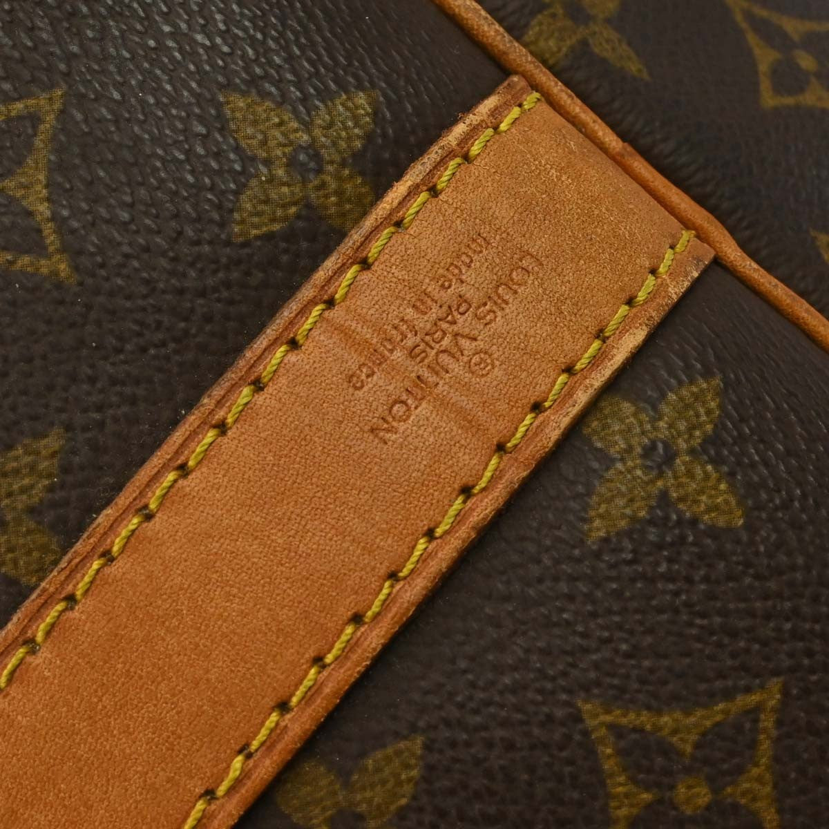 Louis Vuitton Keepall Bandouliere Monogram Canvas, Brown, Canvas, Travel Bag