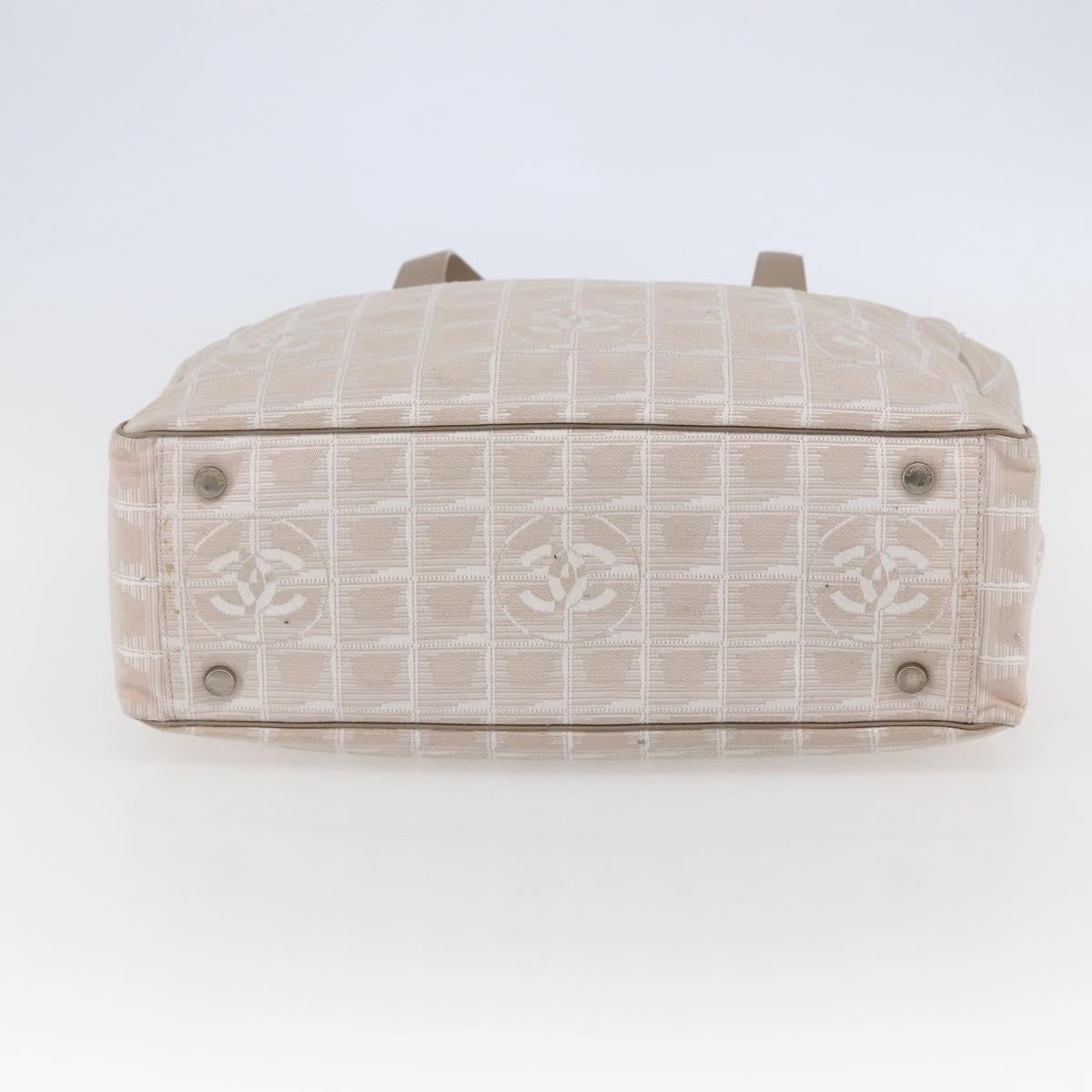 Chanel Travel Line Tote Nylon, Pink, Canvas, Tote bag