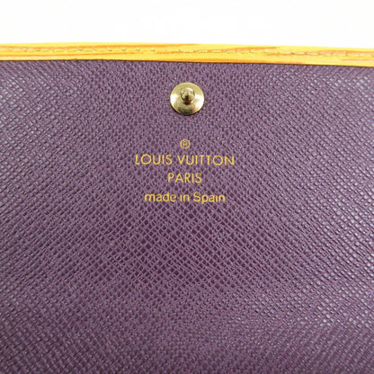 Louis Vuitton Porte Tresor International Epi Leather, Yellow, Leather, Wallet