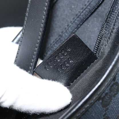 Gucci Vintage Jackie O Web Hobo GG Canvas, BLACK, CANVAS, Shoulder bag