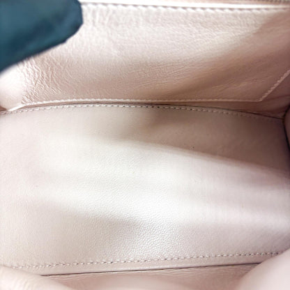 Balenciaga Hourglass Top Handle Leather, Pink, Leather, Handbag