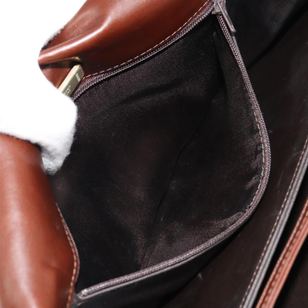 Valentino Garavani Vintage Leather, Brown, Leather, Shoulder Bag