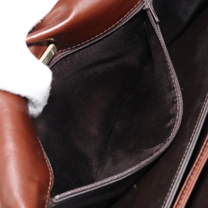 Valentino Garavani Vintage Leather, Brown, Leather, Shoulder Bag