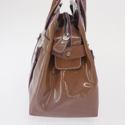 Salvatore Ferragamo Vintage Patent leather, Purple, Patent Leather, Handbag