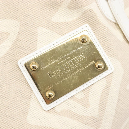 Louis Vuitton Tahitienne Cabas Canvas, Beige, Canvas, Tote Bag