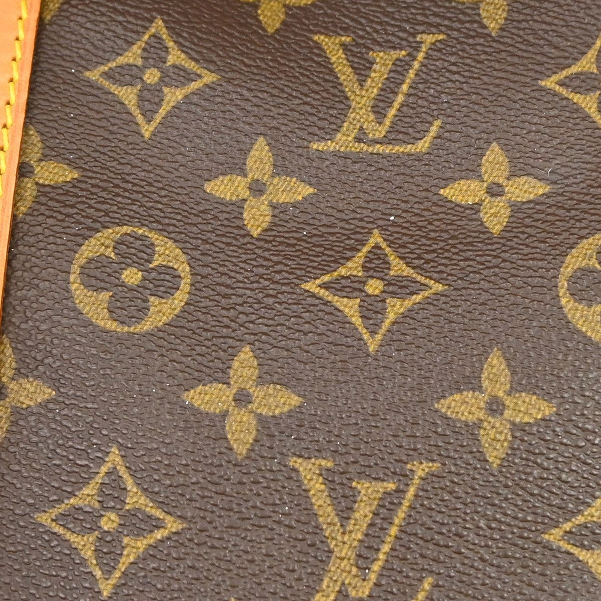 Louis Vuitton Keepall Monogram Canvas, Brown, Canvas, Travel Bag