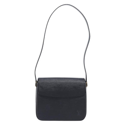 Louis Vuitton Buci Epi Leather, Black, Leather, Handbag