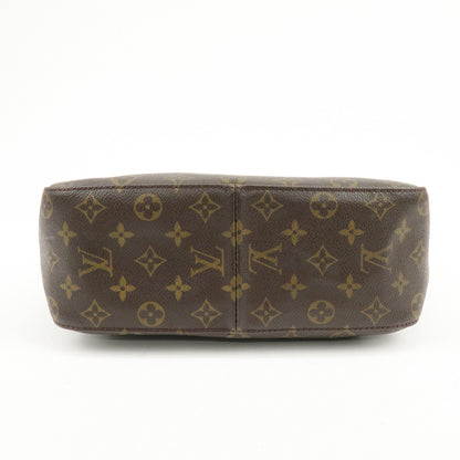 Louis Vuitton Looping Monogram Canvas, Brown, Canvas, Handbag