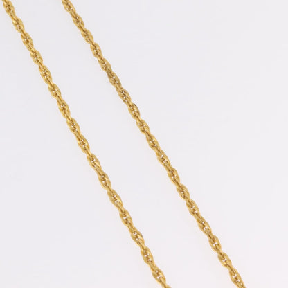 Chanel CC Perfume Bottle Pendant Chain Long Metal with Crystals and Faux Pearls, Gold, Metal, Necklace