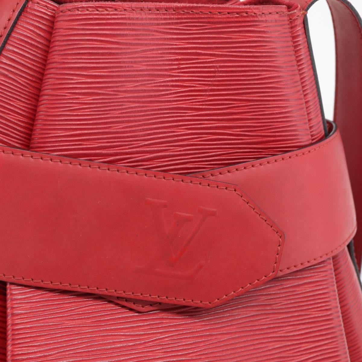 Louis Vuitton Vintage Sac d'Epaule Epi Leather, Red, Leather, Handbag