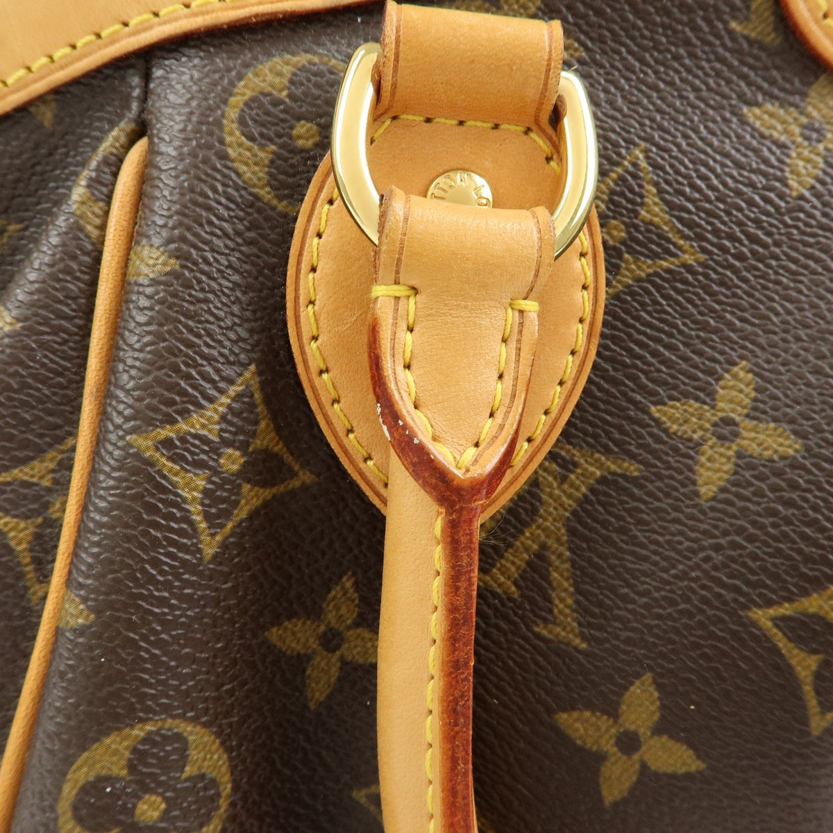 Louis Vuitton Tivoli Monogram Canvas, Brown, Canvas, Handbag