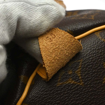 Louis Vuitton Keepall Monogram Canvas, Brown, Canvas, Travel Bag