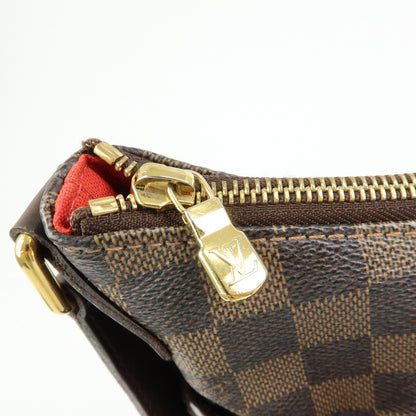 Louis Vuitton Bloomsbury Damier, Brown, Canvas, Shoulder Bag