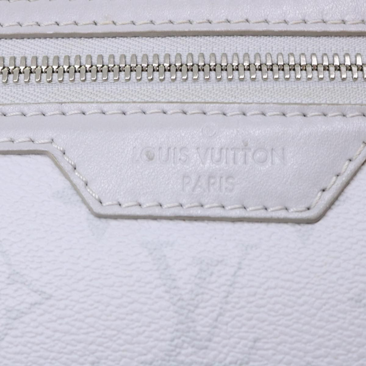 Louis Vuitton Double Flat Messenger Limited Edition Logo Story Monogram Canvas and Denim, Multicolour, Canvas, Clutch