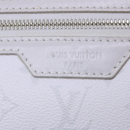 Louis Vuitton Double Flat Messenger Limited Edition Logo Story Monogram Canvas and Denim, Multicolour, Canvas, Clutch