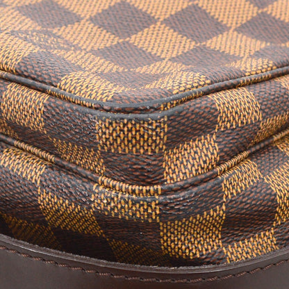 Louis Vuitton Naviglio Damier, Brown, Canvas, Shoulder Bag
