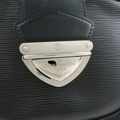 Louis Vuitton Montaigne Sac Epi Leather, Black, Leather, Handbag