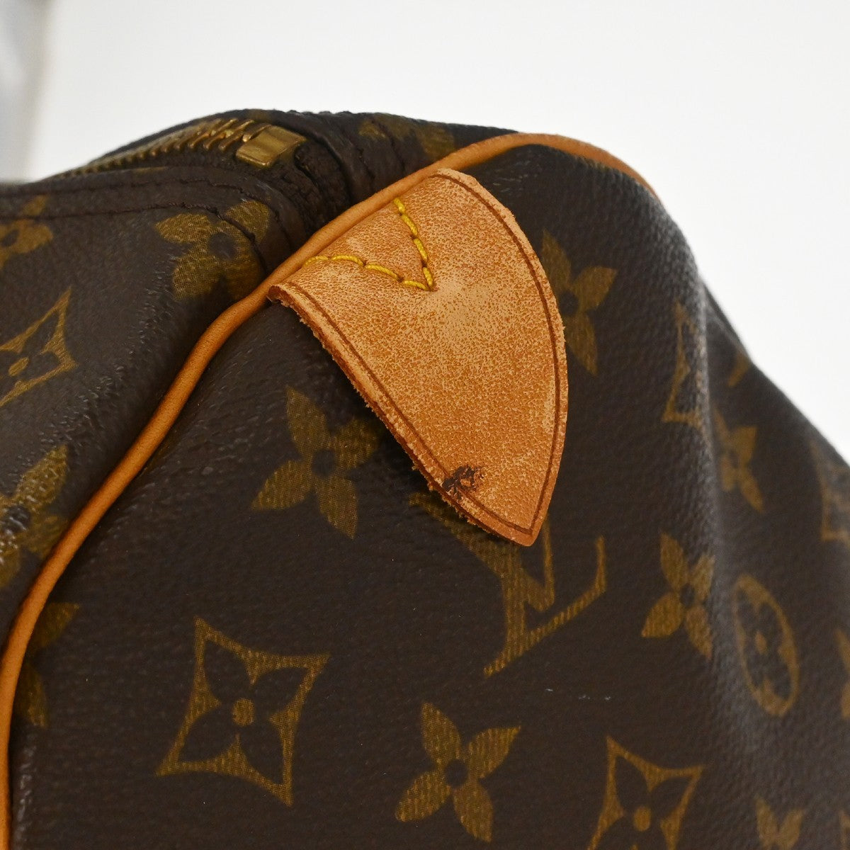 Louis Vuitton Keepall Monogram Canvas, Brown, Canvas, Travel Bag