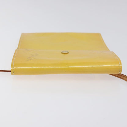 Louis Vuitton Kenmare Shoulder Patent leather, Yellow, Patent Leather, Clutch