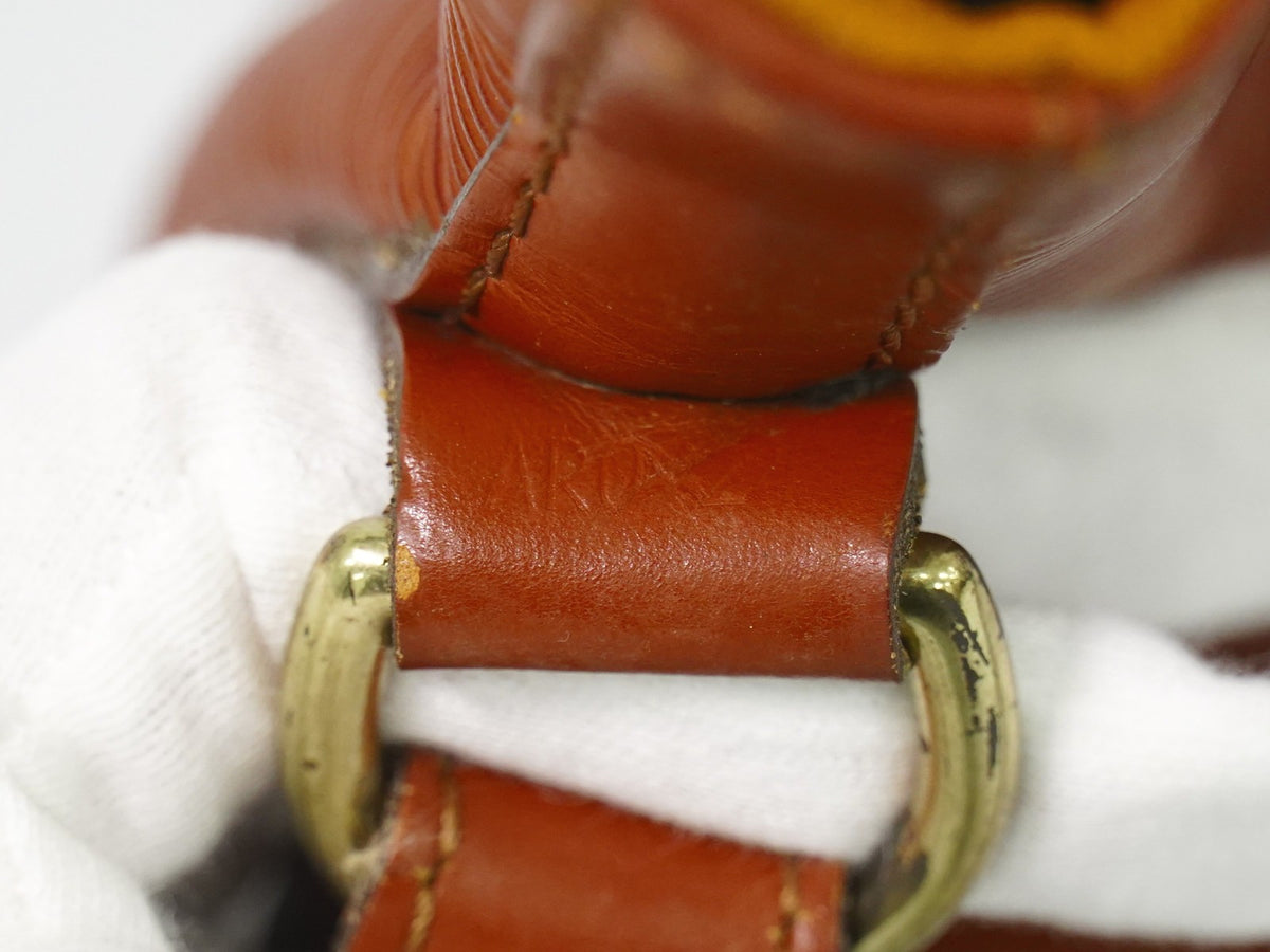 Louis Vuitton Petit Noe Epi Leather, Brown, Leather, Shoulder Bag