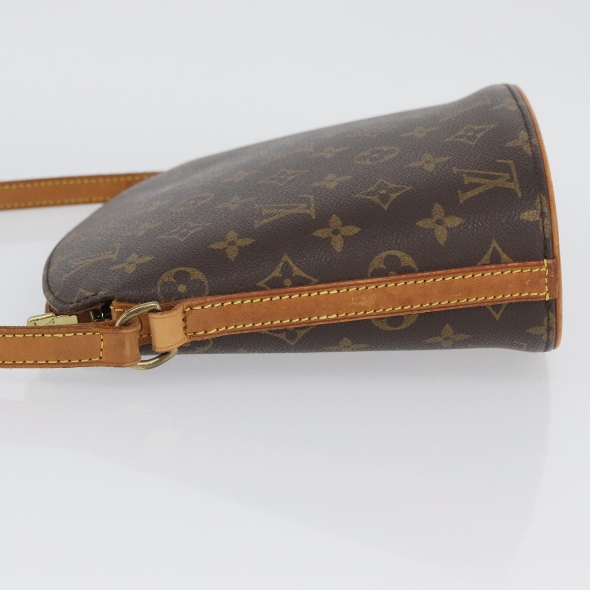 Louis Vuitton Drouot Monogram Canvas, Brown, Canvas, Shoulder Bag