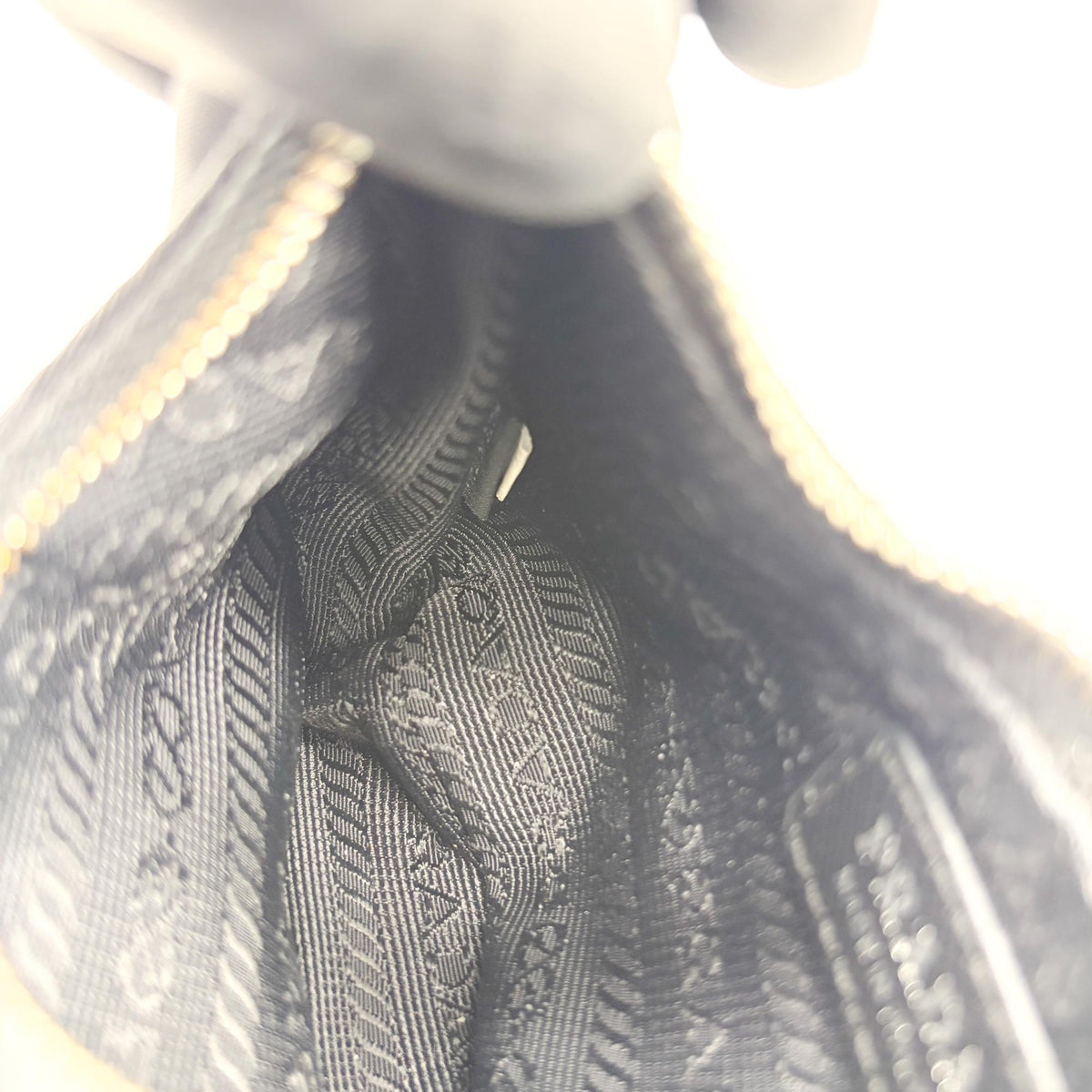 Prada Re-Edition Tessuto, Black, Nylon, Shoulder Bag