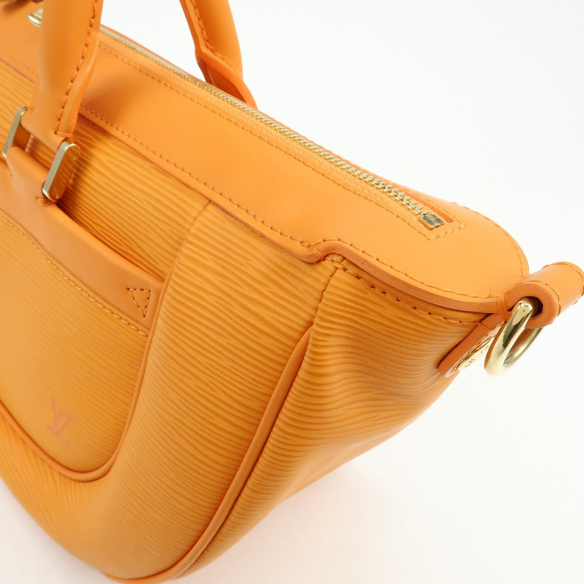 Louis Vuitton Dhanura Epi Leather, Orange, Leather, Handbag