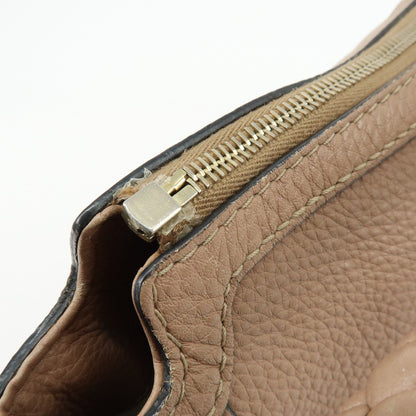 Gucci Bella Hobo Leather, Pink, Leather, Shoulder Bag