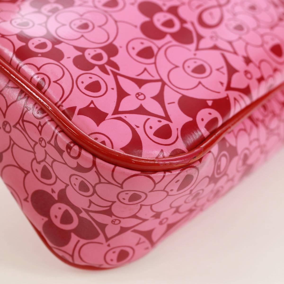 Louis Vuitton Pochette Accessoires Cosmic Blossom, Pink, PVC, Clutch