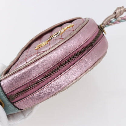 Gucci Trapuntata Camera Lambskin, Blue, Leather, Shoulder Bag