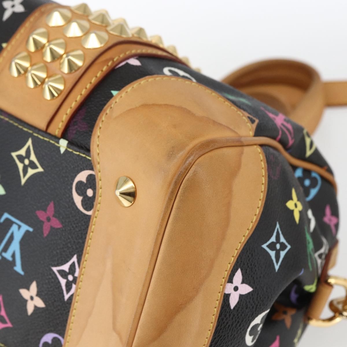 Louis Vuitton Courtney Monogram Multicolor, Black, Canvas, Handbag